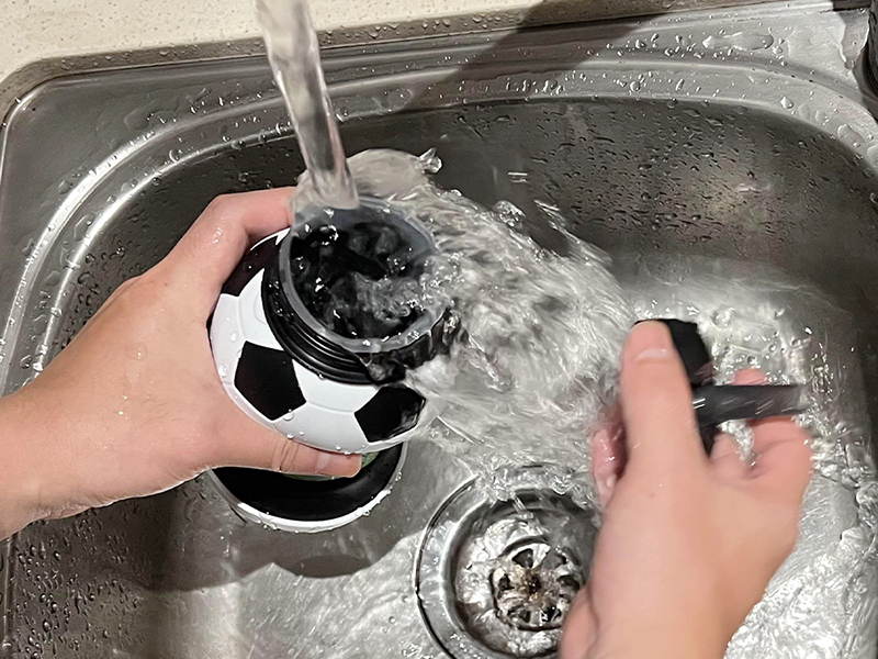 Wash with Warm Water