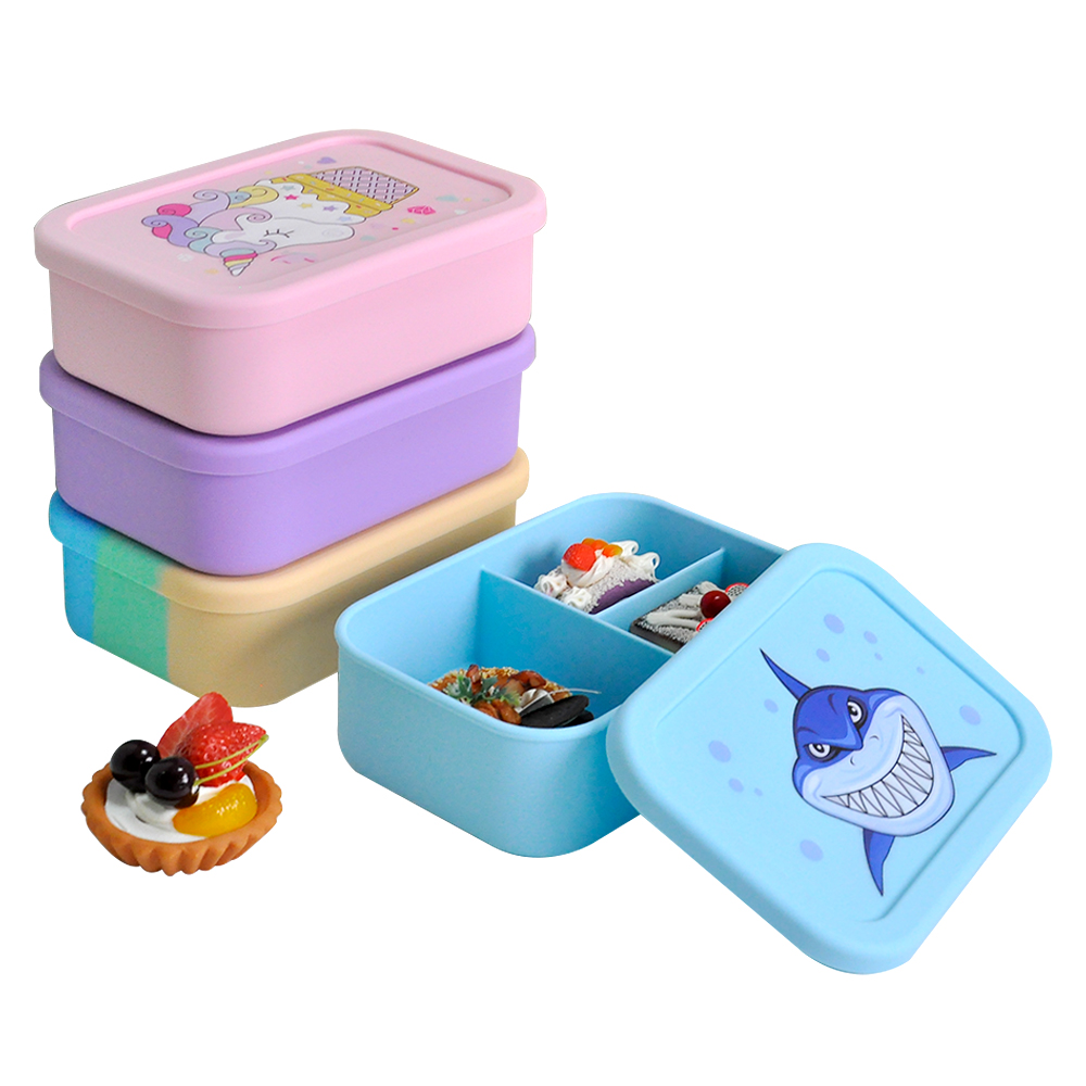 Silicone bento box