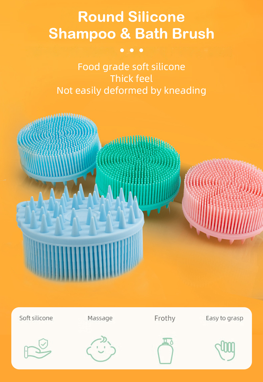Silicone Bath Brush